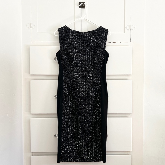 Escada Sequin Sheath Dress Sleeveless in Black Size EU 36 / US 6 - Picture 1 of 9